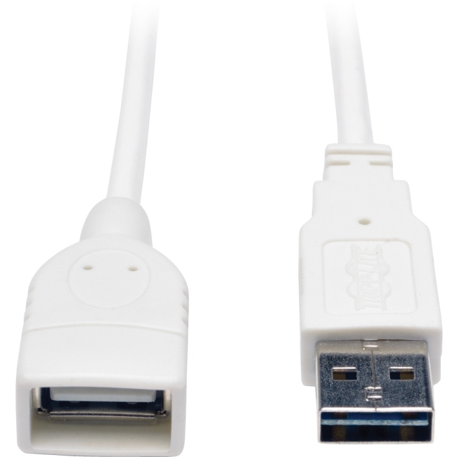 Tripp Lite USB Extension Data Transfer Cable UR024-010-WH