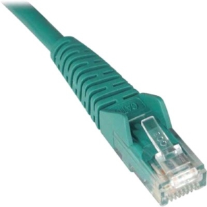 Tripp Lite 2-ft. Cat6 Gigabit Snagless Molded Patch Cable (RJ45 M/M) - Green N201-002-GN N201-001-GN