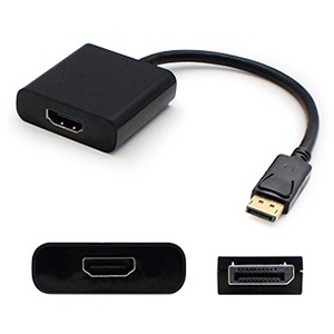 AddOn Bulk 5 Pack Active Displayport to HDMI Converter - M/F DISPORT2HDMIA-5PK