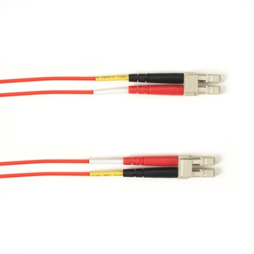 Black Box 30-m, LC-LC, 62.5-Micron, Multimode, PVC, Orange Fiber Optic Cable FOCMR62-030M-LCLC-OR