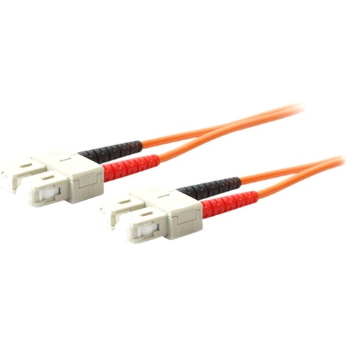 AddOn 2m Multi-Mode Fiber (MMF) Duplex SC/SC OM1 Orange Patch Cable ADD-SC-SC-2M6MMF
