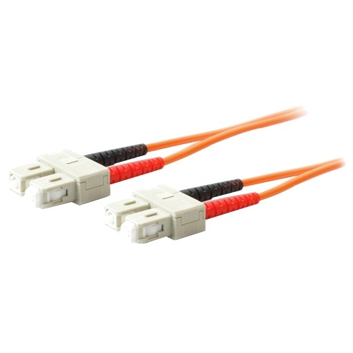 AddOn 15m Multi-Mode Fiber (MMF) Duplex SC/SC OM1 Orange Patch Cable ADD-SC-SC-15M6MMF