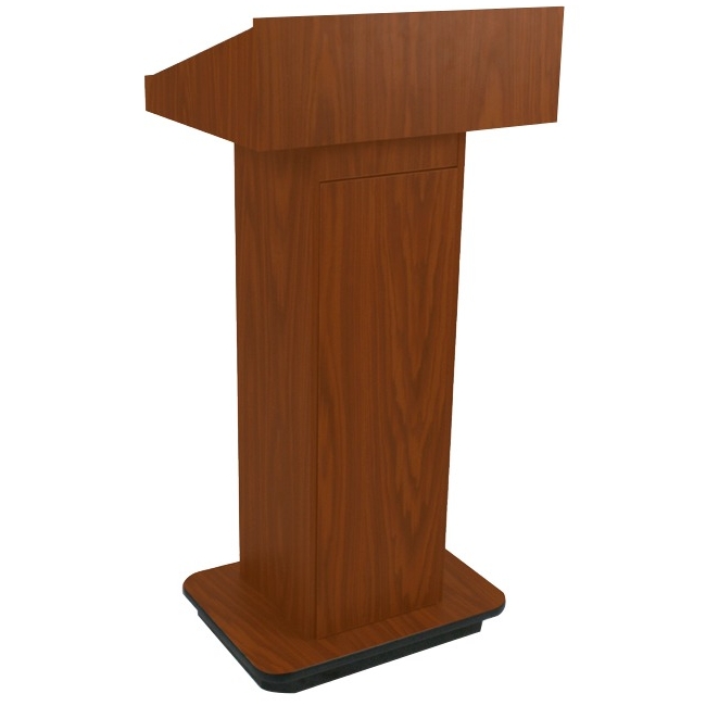 AmpliVox Executive Non-sound Column Lectern W505-MH W505