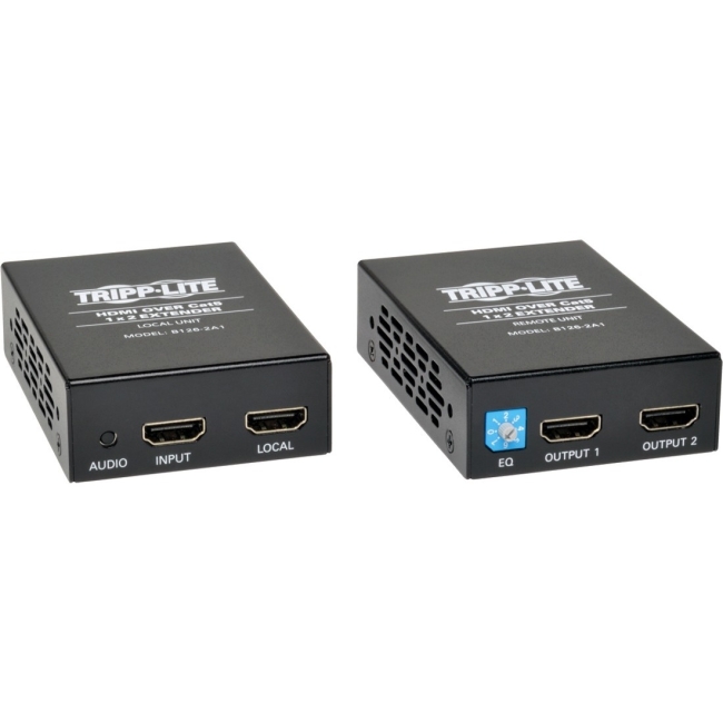 Tripp Lite HDMI Over Cat5 1x2 Extender Kit B126-2A1