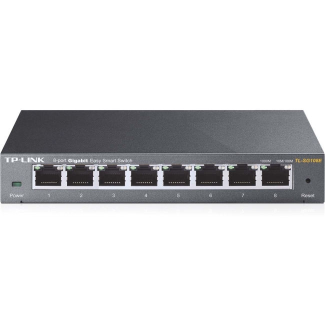 TP-LINK 8-Port Gigabit Easy Smart Switch TL-SG108E