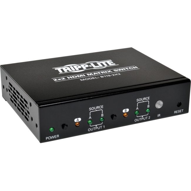 Tripp Lite 2x2 HDMI Matrix Switch B119-2X2