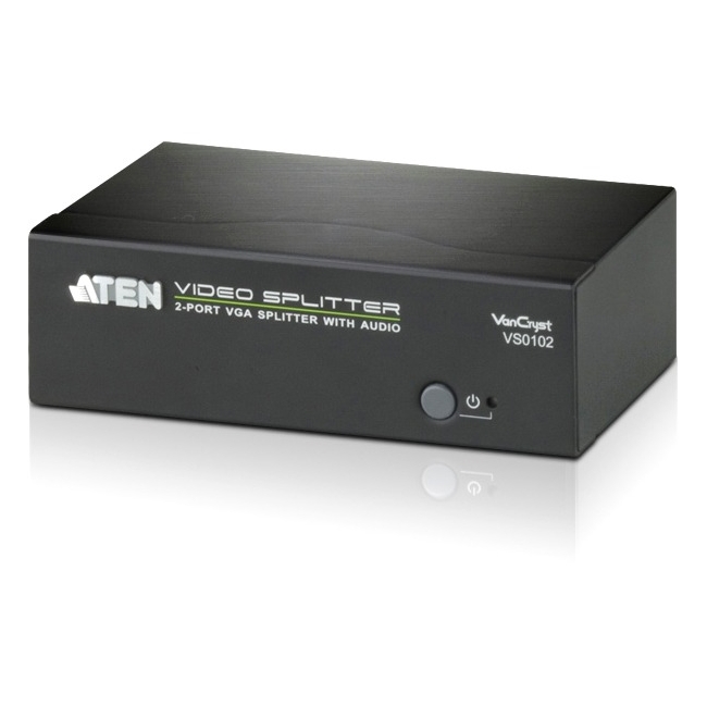 Aten 2-Port VGA Splitter with Audio VS0102