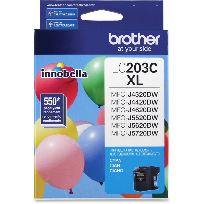 Brother Innobella Ink Cartridge LC203C BRTLC203C