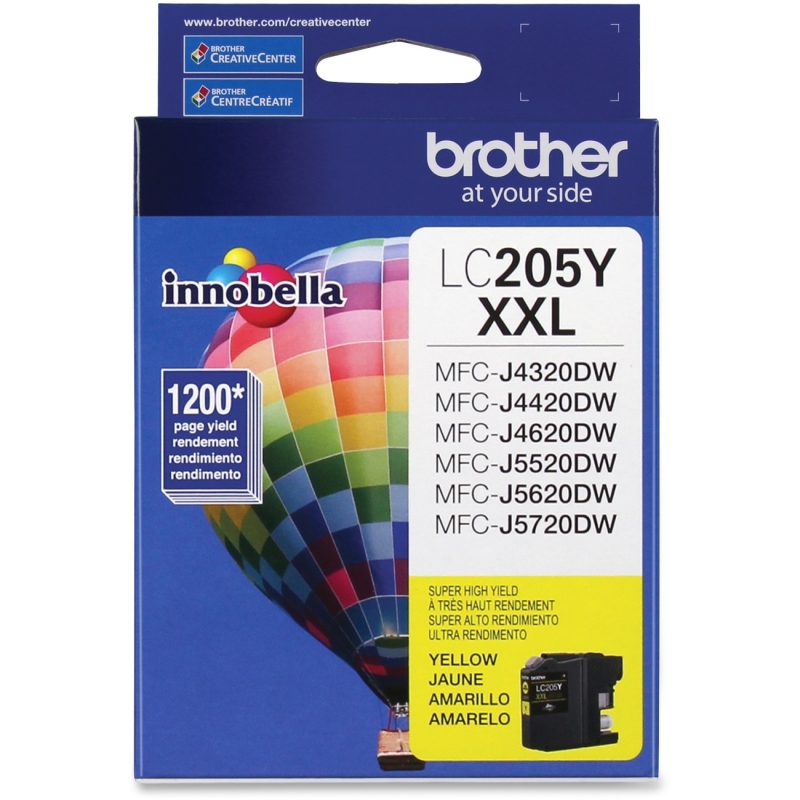 Brother Innobella Ink Cartridge LC205Y BRTLC205Y