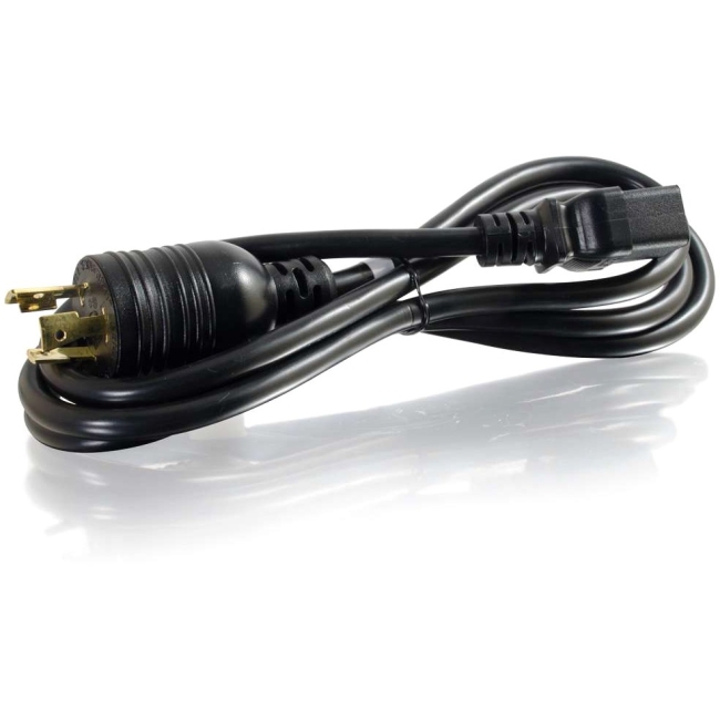 C2G 3ft 14AWG 250 Volt Power Cord (NEMA L5-20P to IEC320 C19) 10355