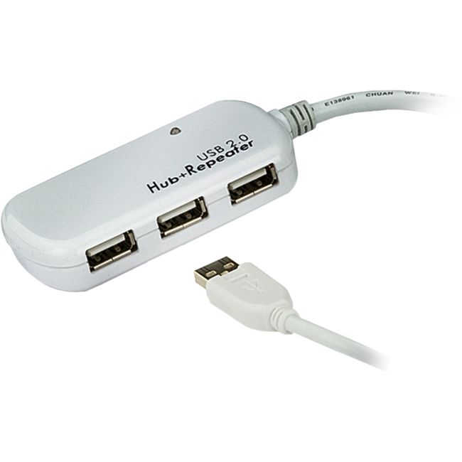 Aten 4-port USB 2.0 Extender Hub UE2120H
