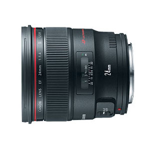 Canon EF 24mm f/1.4L II USM Wide Angle Lens 2750B002