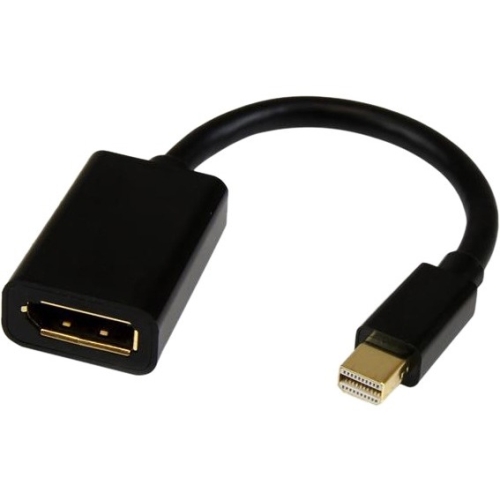 StarTech.com 6in Mini DisplayPort to DisplayPort Video Cable Adapter - M/F MDP2DPMF6IN