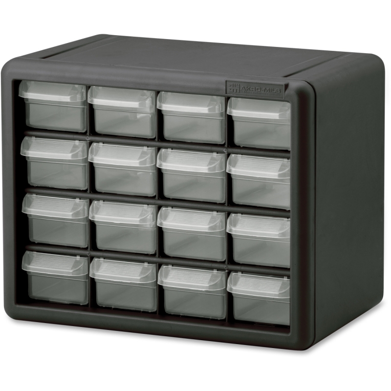 Akro-Mils 16-Drawer Plastic Storage Cabinet 10116 AKM10116