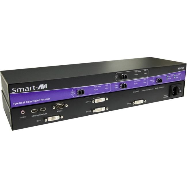 SmartAVI KVM Console/Extender FDX-M4US FDX-M4U
