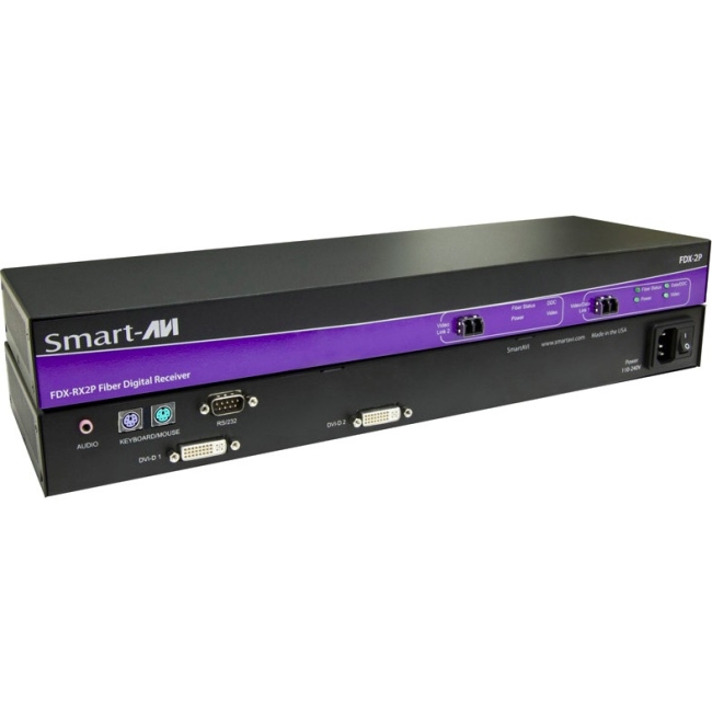 SmartAVI KVM Console/Extender FDX-S2PS FDX-S2P