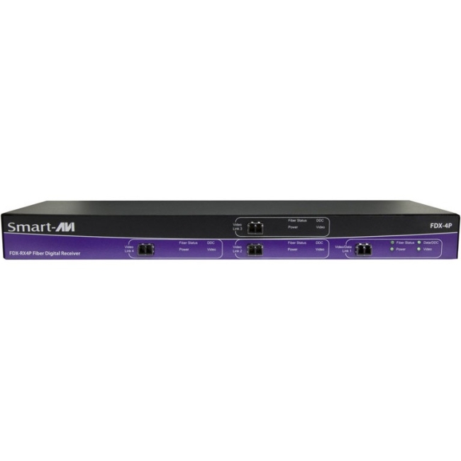 SmartAVI KVM Console/Extender FDX-M4PS FDX-M4P