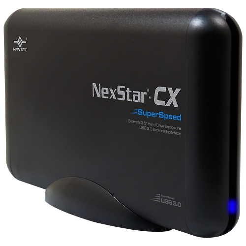 Vantec NexStar CX Hard Drive Enclosure NST-310S3-BK