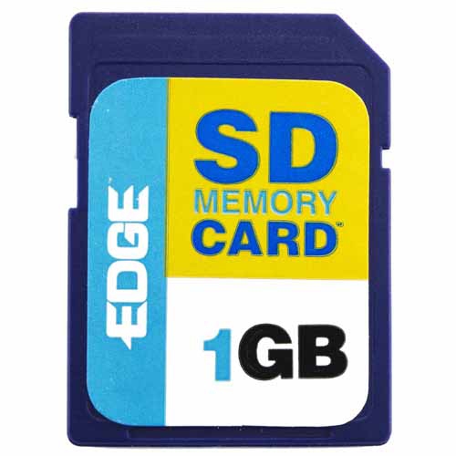 EDGE 1GB Digital Media Secure Digital Card PE197230