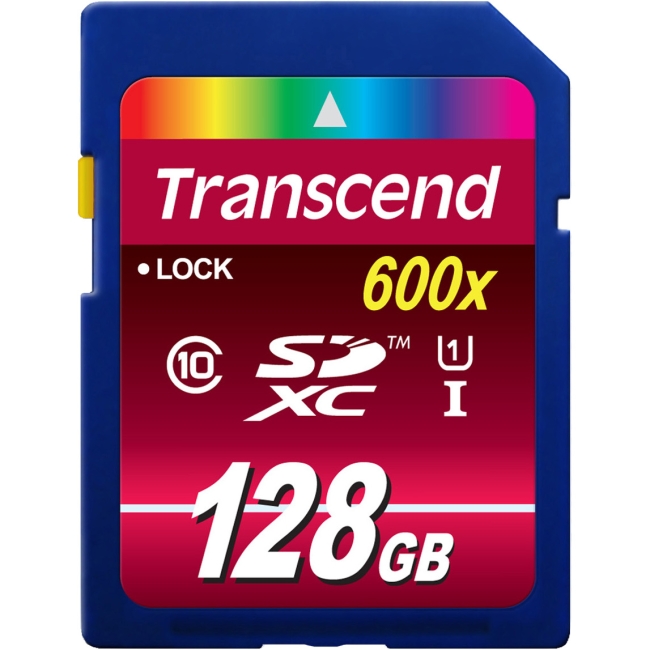 Transcend SDXC Class 10 UHS-I 600x (Ultimate) TS128GSDXC10U1