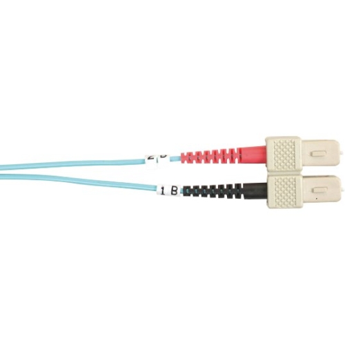 Black Box 10-GbE 50-Micron Multimode Value Line Patch Cable, SC-SC, 2-m (6.5-ft.) FO10G-002M