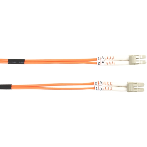 Black Box 62.5-Micron Multimode Value Line Patch Cable, LC-LC, 3-m (9.8-ft.) FO625-003M-LCLC