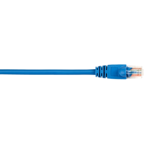 Black Box CAT5e Value Line Patch Cable, Stranded, Blue, 3-ft. (0.9-m), 10-Pack CAT5EPC-003-BL-10PAK