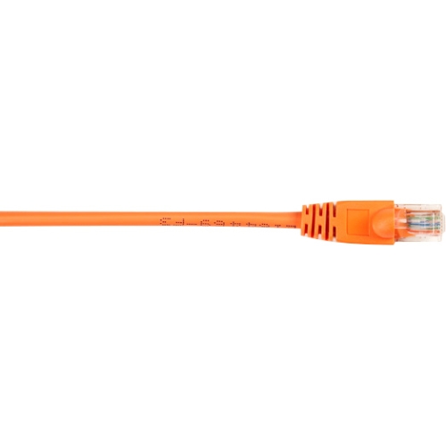 Black Box CAT5e Value Line Patch Cable, Stranded, Orange, 25-ft. (7.5-m), 5-Pack CAT5EPC-025-OR-5PAK