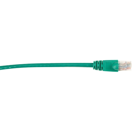 Black Box CAT6 Value Line Patch Cable, Stranded, Green, 1-ft. (0.3-m), 25-Pack CAT6PC-001-GN-25PAK