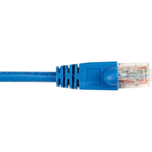 Black Box CAT6 Value Line Patch Cable, Stranded, Blue, 15-ft. (4.5-m), 25-Pack CAT6PC-015-BL-25PAK