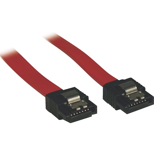 Tripp Lite Serial ATA (SATA) Latching Signal Cable (7Pin/7Pin) 12-in. P940-12I