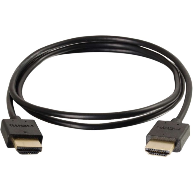 C2G 1ft Ultra Flexible High Speed HDMI Cable with Low Profile Connectors 41361