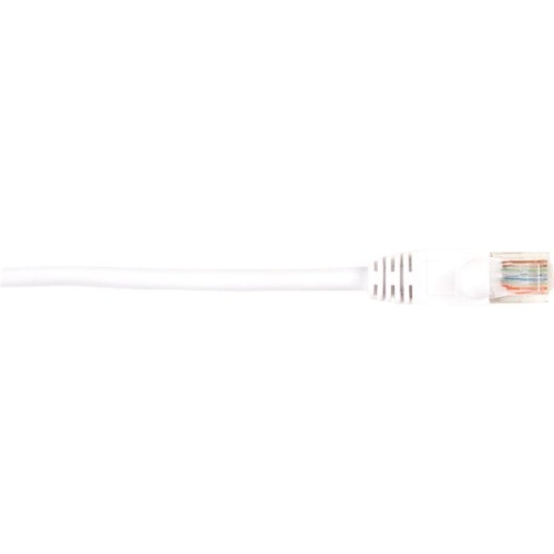Black Box CAT5e Value Line Patch Cable, Stranded, White, 25-ft. (7.5-m) CAT5EPC-025-WH