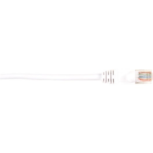 Black Box CAT6 Value Line Patch Cable, Stranded, White, 25-ft. (7.5-m) CAT6PC-025-WH