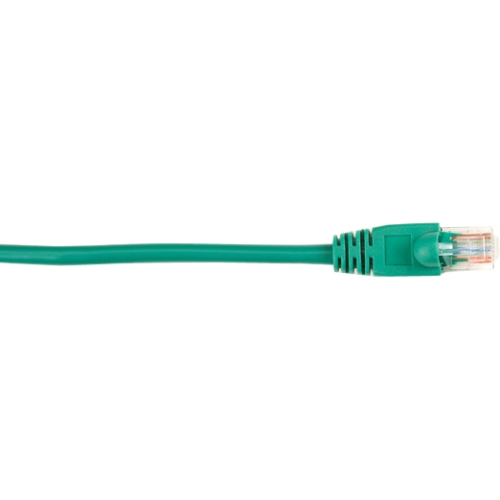 Black Box CAT5e Value Line Patch Cable, Stranded, Green, 3-ft. (0.9-m), 25-Pack CAT5EPC-003-GN-25PAK