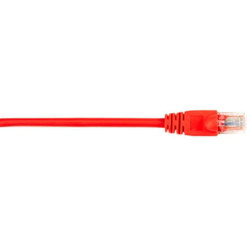 Black Box CAT5e Value Line Patch Cable, Stranded, Red, 4-ft. (1.2-m), 10-Pack CAT5EPC-004-RD-10PAK