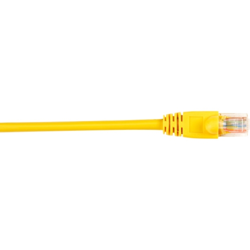 Black Box CAT5e Value Line Patch Cable, Stranded, Yellow, 15-ft. (4.5-m), 10-Pack CAT5EPC-015-YL-10PAK