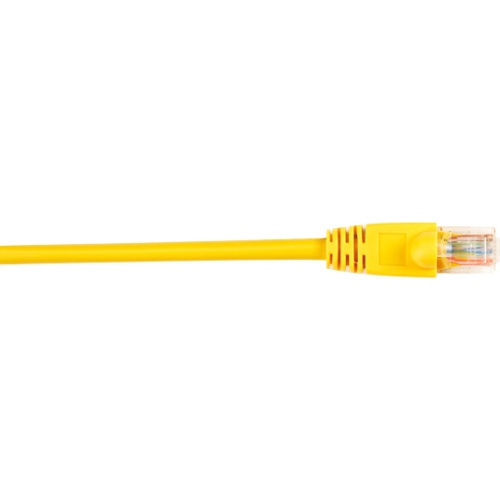 Black Box CAT5e Value Line Patch Cable, Stranded, Yellow, 15-ft. (4.5-m), 25-Pack CAT5EPC-015-YL-25PAK