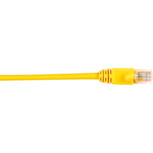 Black Box CAT5e Value Line Patch Cable, Stranded, Yellow, 20-ft. (6.0-m), 25-Pack CAT5EPC-020-YL-25PAK