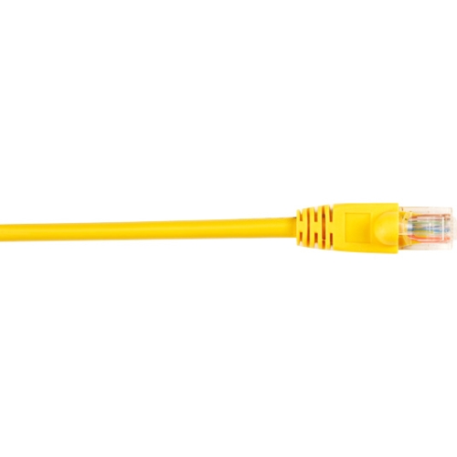 Black Box CAT5e Value Line Patch Cable, Stranded, Yellow, 25-ft. (7.5-m), 10-Pack CAT5EPC-025-YL-10PAK
