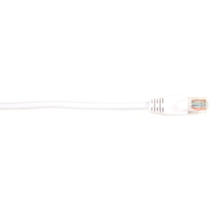 Black Box CAT6 Value Line Patch Cable, Stranded, White, 2-ft. (0.6-m), 25-Pack CAT6PC-002-WH-25PAK