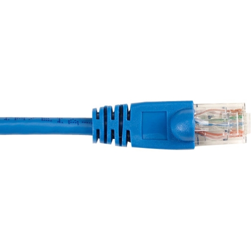 Black Box CAT6 Value Line Patch Cable, Stranded, Blue, 25-ft. (7.5-m), 25-Pack CAT6PC-025-BL-25PAK