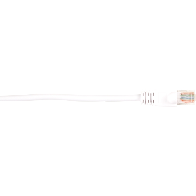 Black Box CAT6 Value Line Patch Cable, Stranded, White, 15-ft. (4.5-m) CAT6PC-015-WH