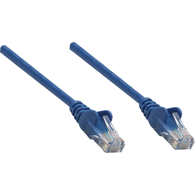 Intellinet RJ45 Male / RJ45 Male, 7.5 m (25 ft.), Blue 319874