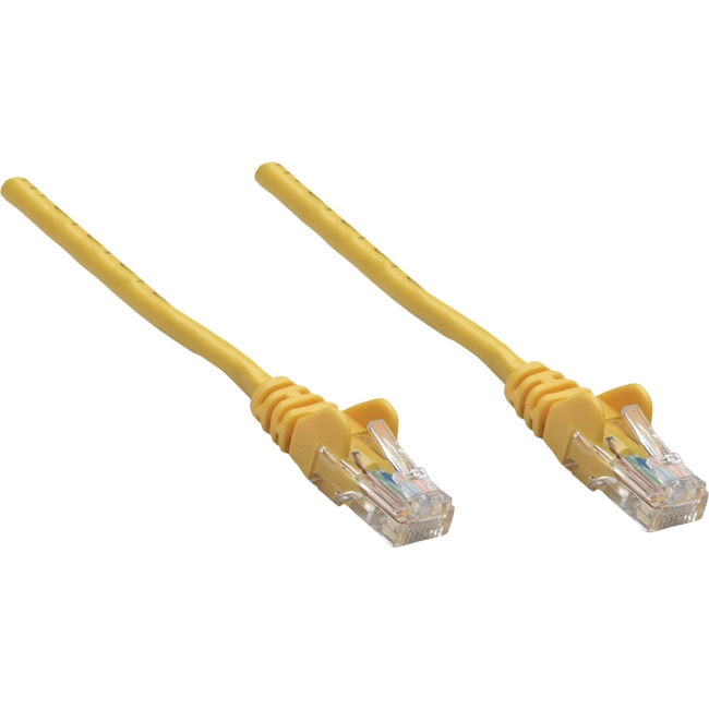 Intellinet RJ45 Male / RJ45 Male, 7.5 m (25 ft.), Yellow 319966