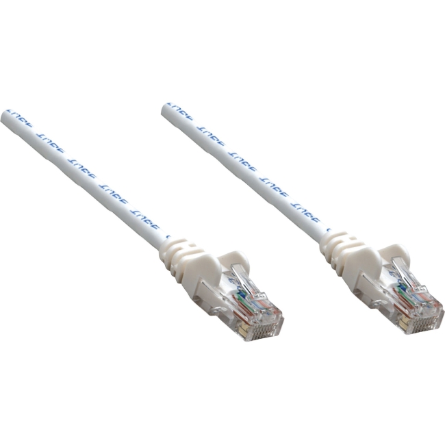 Intellinet RJ45 Male / RJ45 Male, 1.0 m (3 ft.), White 320672
