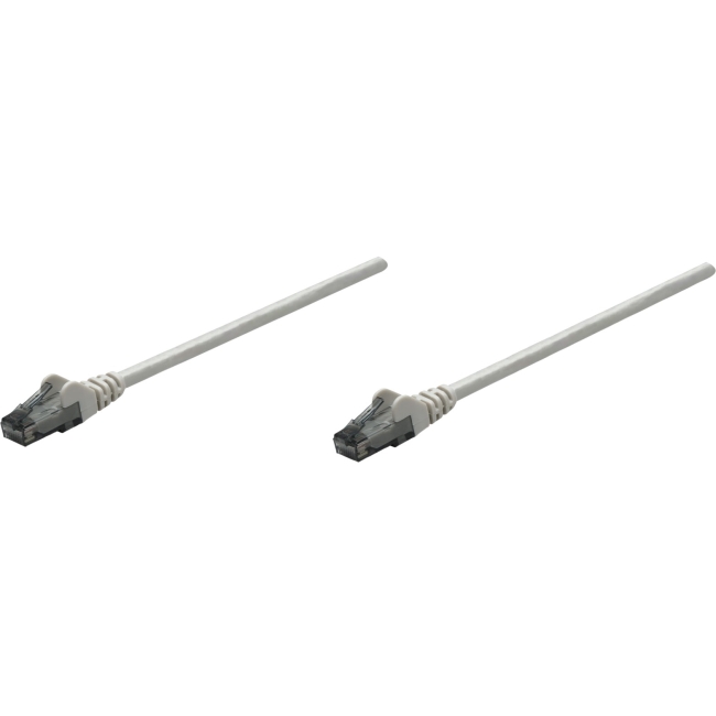 Intellinet RJ45 Male / RJ45 Male, 3.0 m (10 ft.), Gray 334129