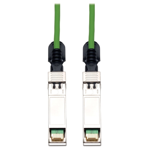 Tripp Lite 1M (3 FT.) Green SFP+ 10Gbase-CU Twinax CopperCable N280-01M-GN