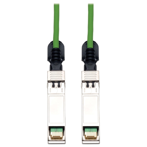 Tripp Lite 3M (10 FT.) Green SFP+ 10Gbase-CU Twinax CopperCable N280-03M-GN