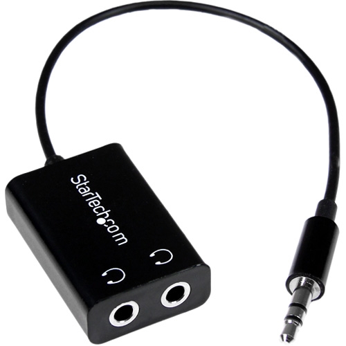 StarTech.com Mini-Phone Splitter Audio Cable MUY1MFFADP
